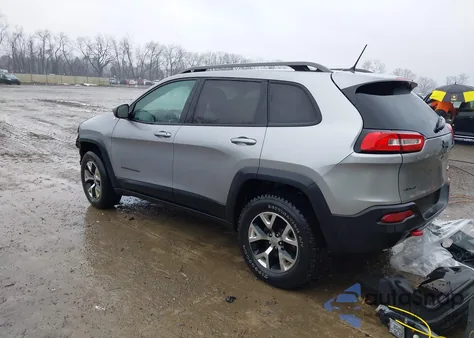 2015 Jeep Cherokee Trailhawk from USA, damaged, VIN 1C4PJMBS5FW779855